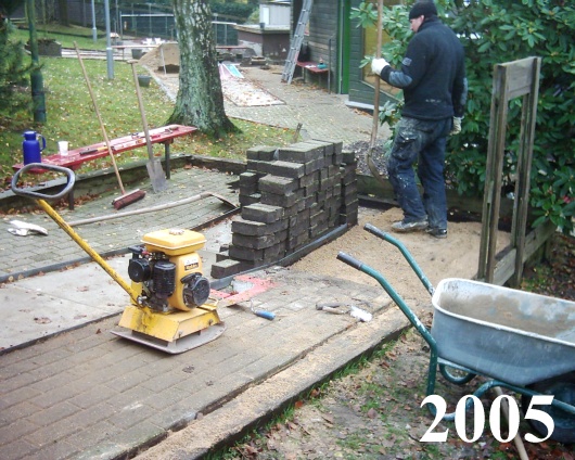 Reparaturen und Umbauten 2004 und 2005